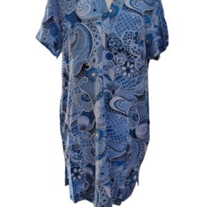 Cassiopeia kjole Calanna blå 54 - 56 billede