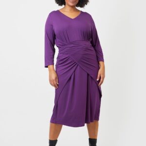 Adia - Kjole - Adadjo - Royal Purple - Xl/54-56 billede