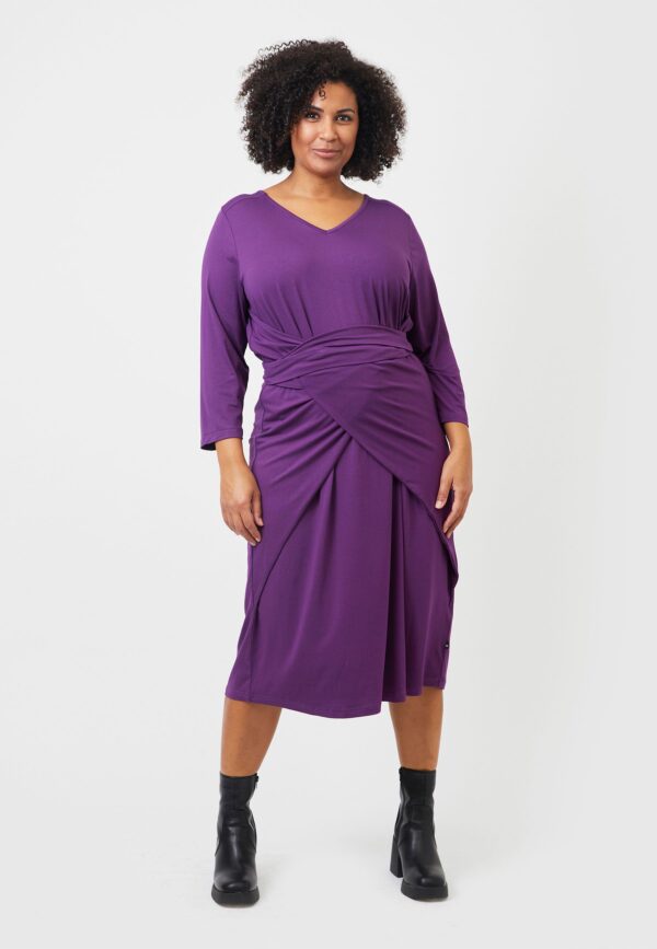 Adia - Kjole - Adadjo - Royal Purple - Xl/54-56 billede