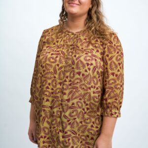 Adia - Bluse - Adakela - Autumn Moss - L/50-52 billede