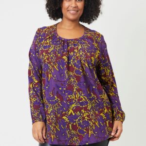 Adia - Bluse - Adalyx - Burgundy - Xl/54-56 billede