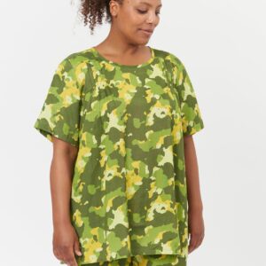 Adia - Bluse - Adbertina - Pine Green - Xl/54-56 billede