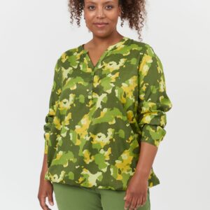 Adia - Bluse - Adbessie - Pine Green - Xs/38-40 billede