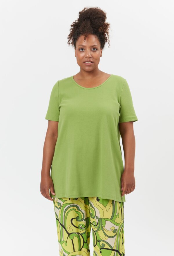 Adia - T-shirt - Adbeverly - Daiquiri Green - M/46-48 billede