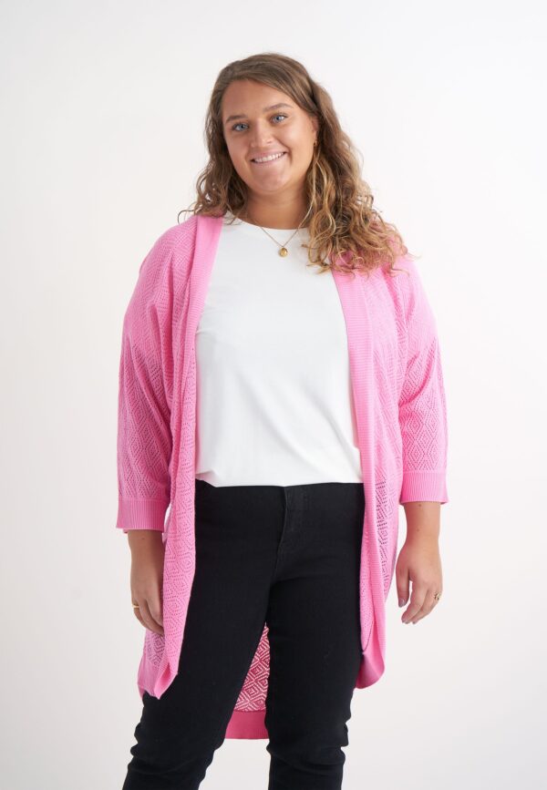 Adia - Cardigan - Adbritta - Rose Bloom - Xl/54-56 billede