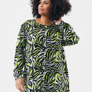 Adia - Bluse - Addenise - Neon Green - S/42-44 billede