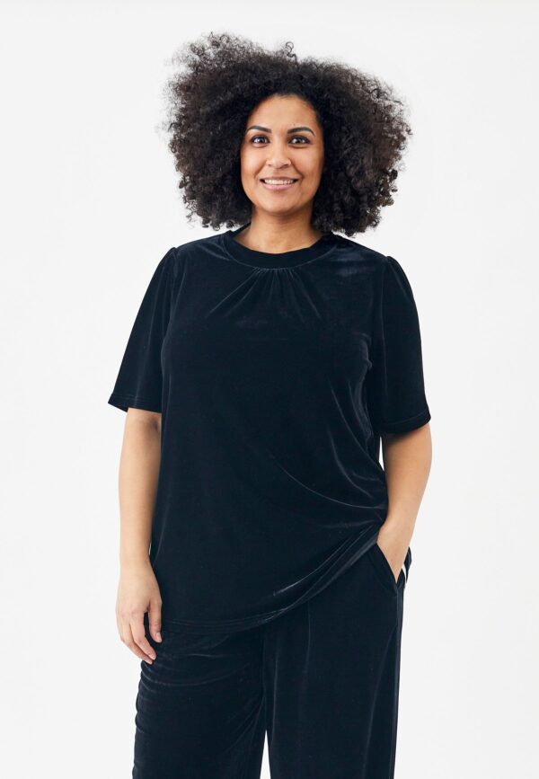 Adia - Kjole - Addiva - Black - Xl/54-56 billede