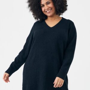 Adia - Kjole - Addolly - Black - L/50-52 billede