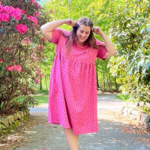 Adia - Kjole - Adeamarina - Fuchsia Pink - Xl/54-56 billede