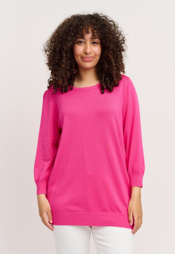 Adia - Bluse - Adeina - Fuchsia Pink - L/50-52 billede