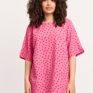 Adia - Bluse - Adevi - Fuchsia Pink - Xl/54-56 billede