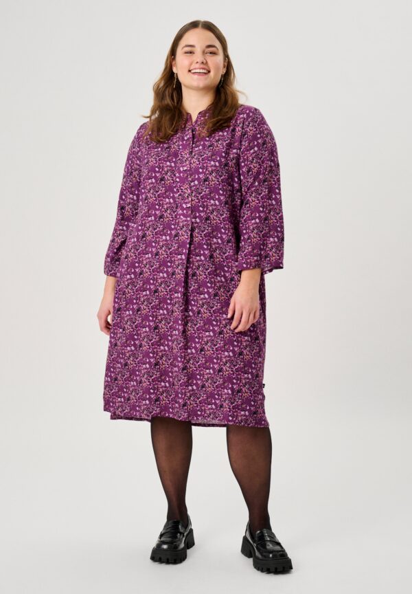 Adia - Kjole - Adgabrielle - Aubergine Pink - L/50-52 billede