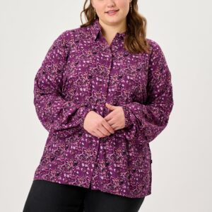 Adia - Bluse - Adgeira - Aubergine Pink - Xl/54-56 billede