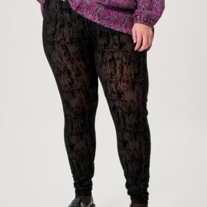 Adia - Leggings - Adgermaine - Black - Xl/54-56 billede