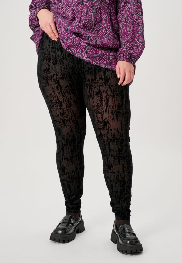 Adia - Leggings - Adgermaine - Black - Xl/54-56 billede