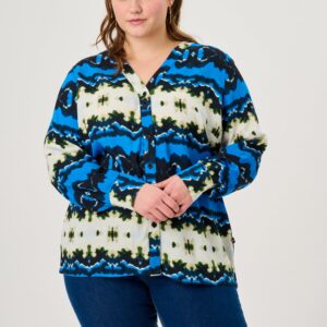 Adia - Bluse - Adgia - Sapphire Blue - L/50-52 billede