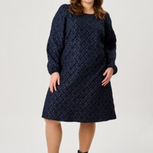 Adia - Kjole - Adgrethe - Navy Blue - Xl/54-56 billede