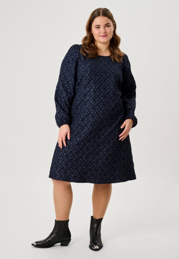 Adia - Kjole - Adgrethe - Navy Blue - Xl/54-56 billede