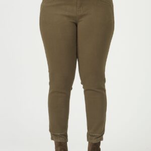 Adia - Jeans - Adjeans Milan 7/8 - Dark Olive - 52 billede