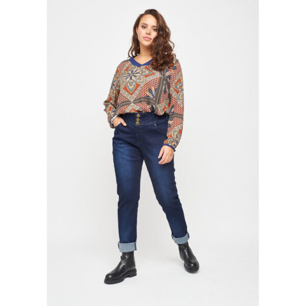 Adia - Jeans - Adkaley - Dark Blue Denim - 54 billede