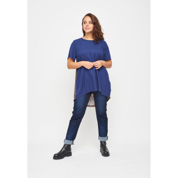 Adia - Bluse - Adkarli - Midnight Navy - M/46-48 billede