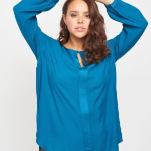 Adia - Bluse - Adkasey - Deep Ocean - S/42-44 billede