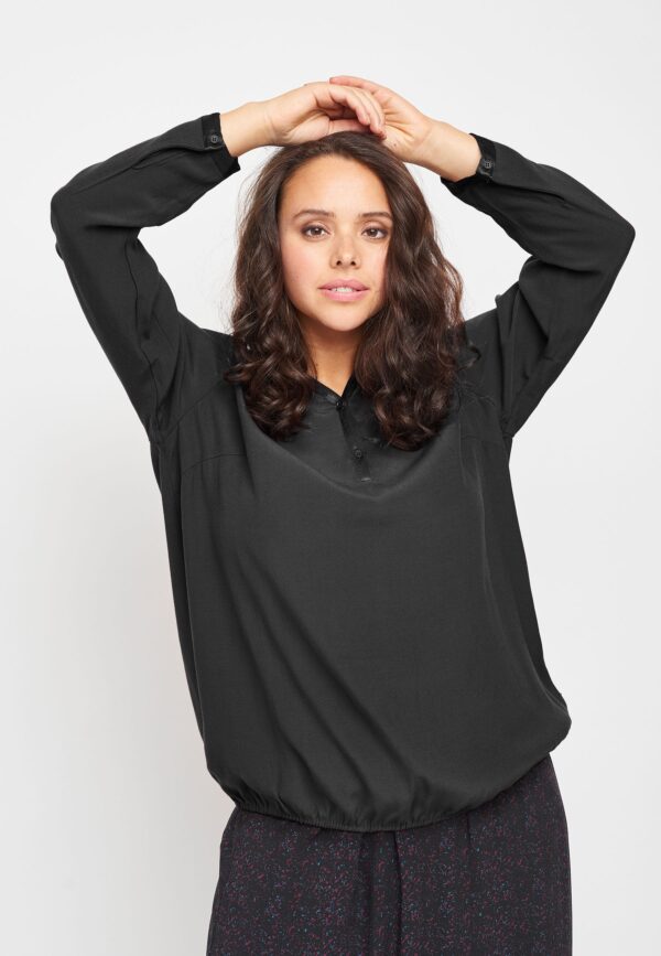 Adia - Bluse - Adkayla - Black - L/50-52 billede