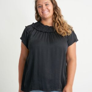 Adia - Bluse - Adlempi - Black - S billede