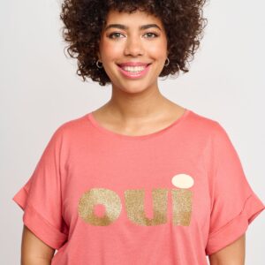 Adia - T-shirt - Adlurte - Miami Coral - Xl/54-56 billede