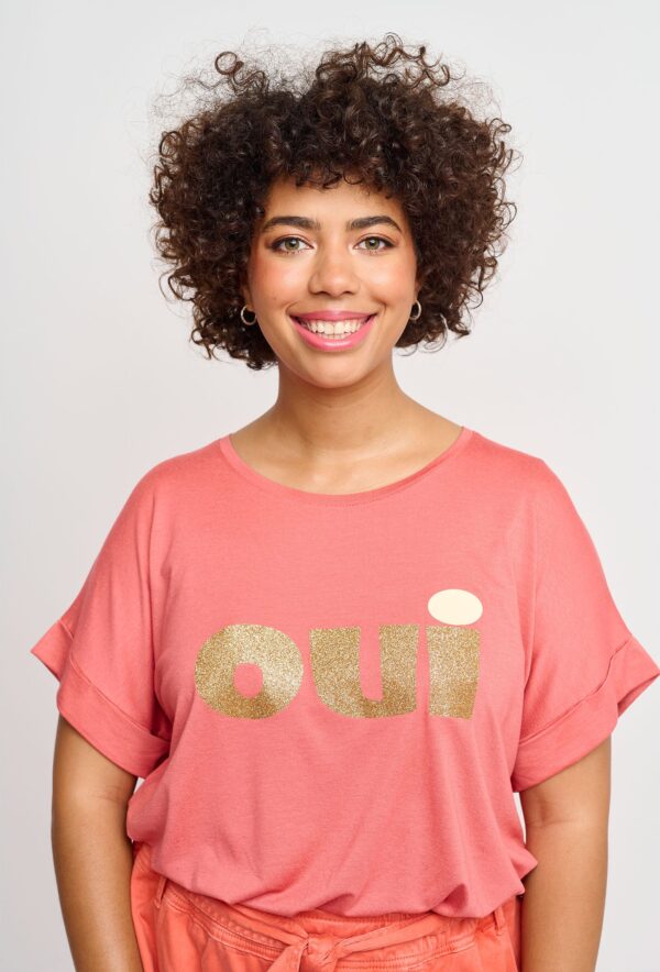 Adia - T-shirt - Adlurte - Miami Coral - Xl/54-56 billede