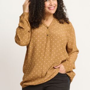 Adia - Bluse - Admanie - Bronze Brown - M/46-48 billede