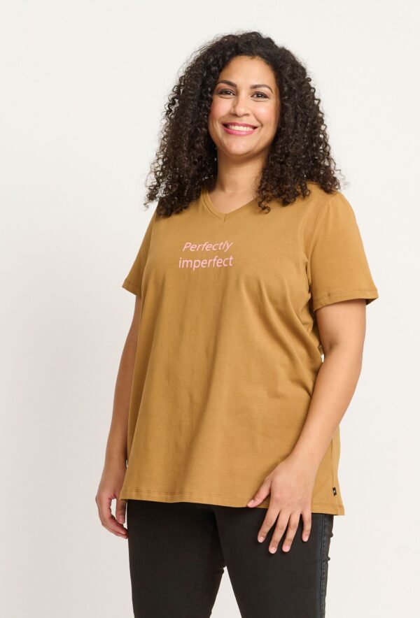 Adia - T-shirt - Admaren - Bronze Brown - Xl/54-56 billede