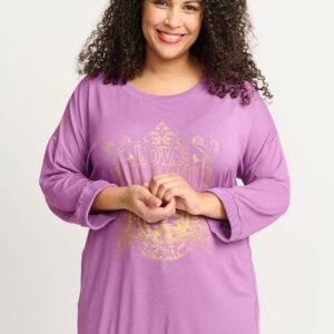 Adia - Bluse - Admarge - Purple Haze - M/46-48 billede