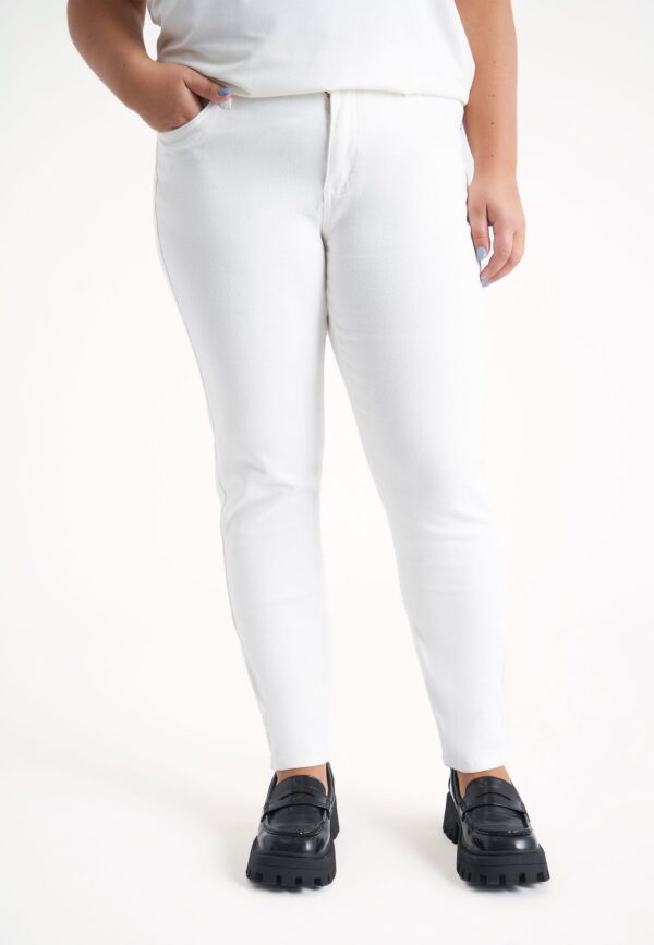 Adia - Jeans - Admilan - White - 52 billede