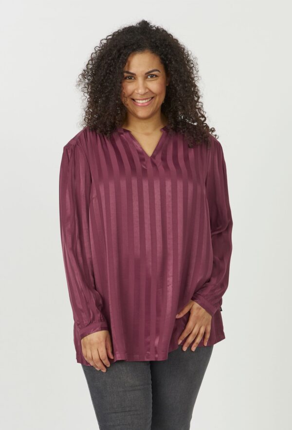 Adia - Bluse - Adnalin - Wine - Xl/54-56 billede