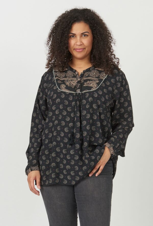 Adia - Bluse - Adnanda - Black - Xl/54-56 billede