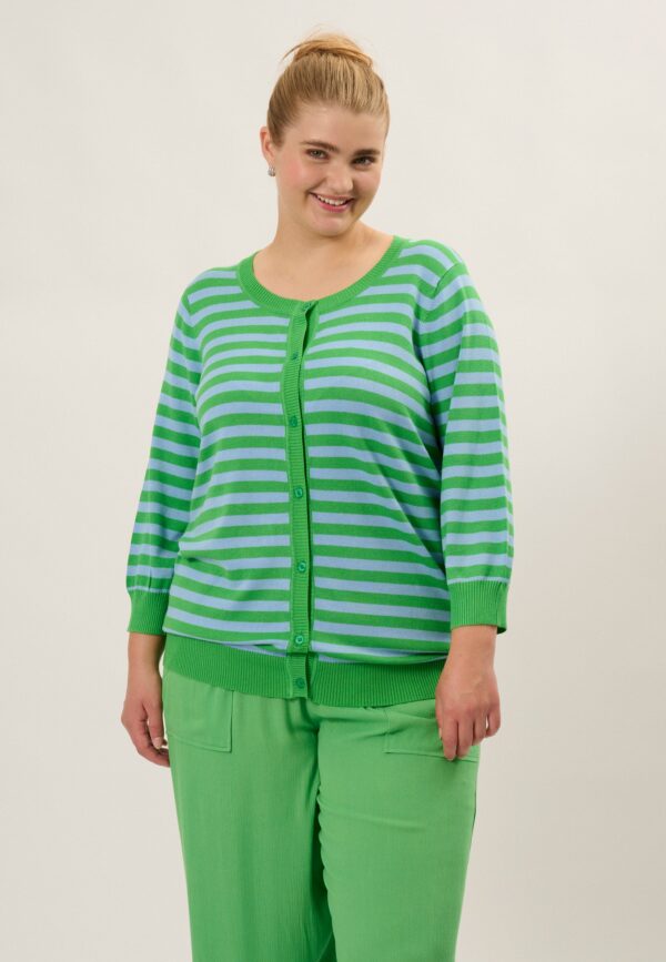 Adia - Bluse - Adpamila - Green - M/46-48 billede