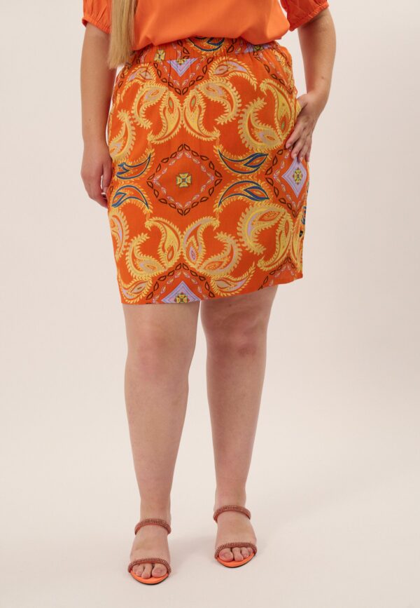 Adia - Nederdel - Adpapaya - Spring Orange - Xl/54-56 billede