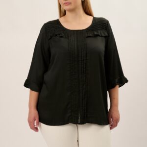 Adia - Bluse - Adpatricia - Black - L/50-52 billede