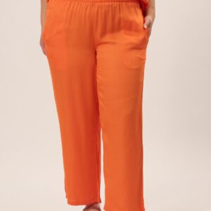 Adia - Bukser - Adpeach - Spring Orange - S/42-44 billede