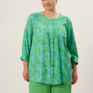 Adia - Bluse - Adpoula - Icecube Blue - M/46-48 billede