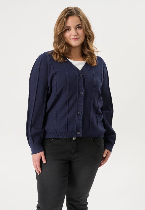 Adia - Cardigan - Adrikka - Navy Blue - L/50-52 billede