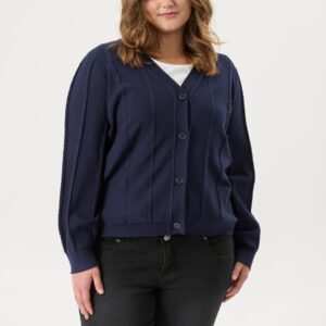 Adia - Cardigan - Adrikka - Navy Blue - L/50-52 billede