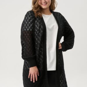 Adia - Cardigan - Adritt - Black - M/46-48 billede