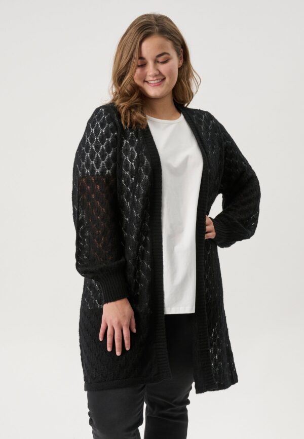 Adia - Cardigan - Adritt - Black - M/46-48 billede