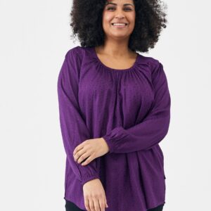 Adia - Bluse - Adsafiya - Purple - M/46-48 billede