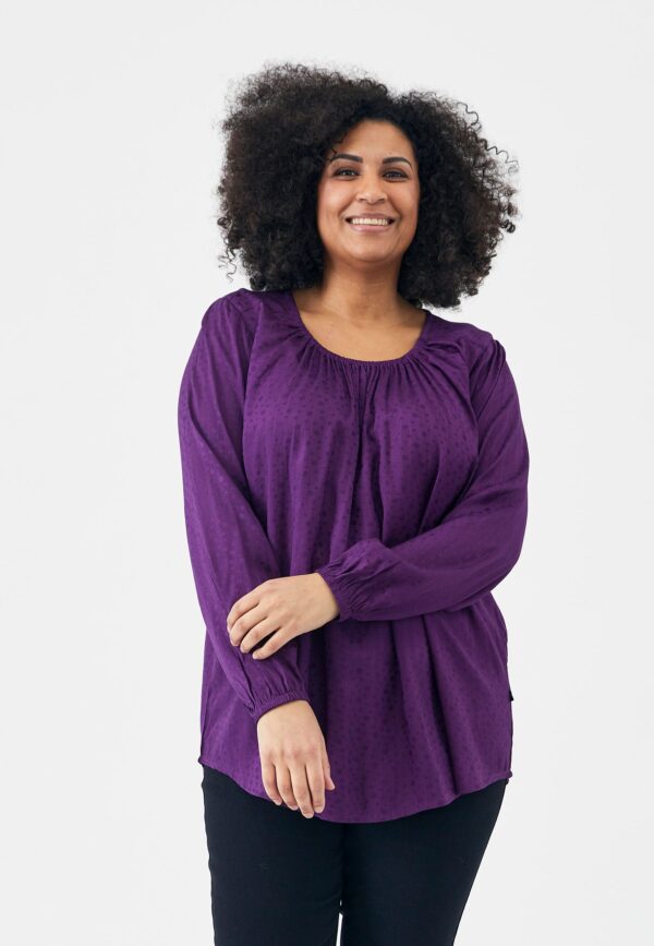 Adia - Bluse - Adsafiya - Purple - M/46-48 billede