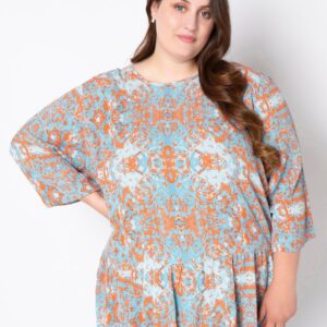 Adia - Bluse - Adsille - Dolphin Blue - Xl/54-56 billede