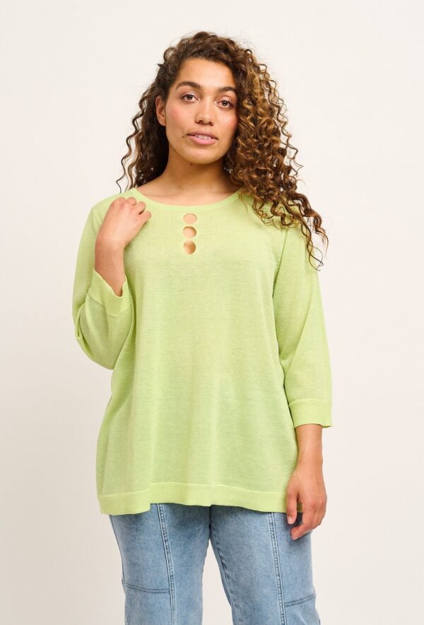 Adia - Bluse - Adsusan - Lemon Limelight - Xl/54-56 billede