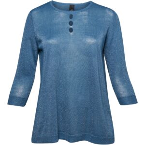 Adia - Bluse - Adsusan - Federal Blue - Xl/54-56 billede